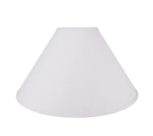 # 32205 Transitional Hardback Empire Shaped Spider Construction Lamp Shade in Light Grey, 19" wide (6" x 19" x 12")