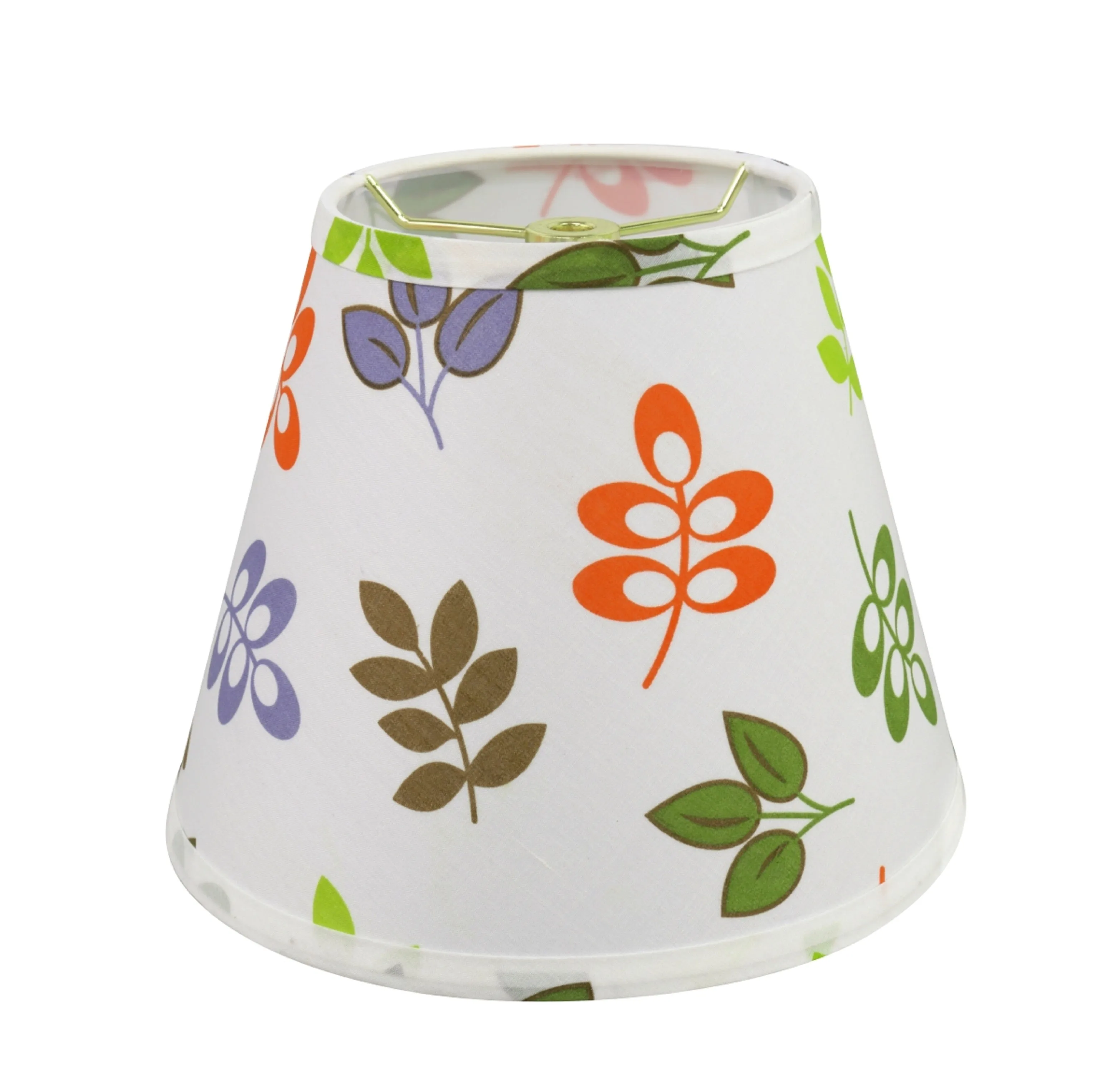 # 32420 Transitional Hardback Empire Shaped Spider Construction Lamp Shade in Off White, 9" wide (5" x 9" x 7")