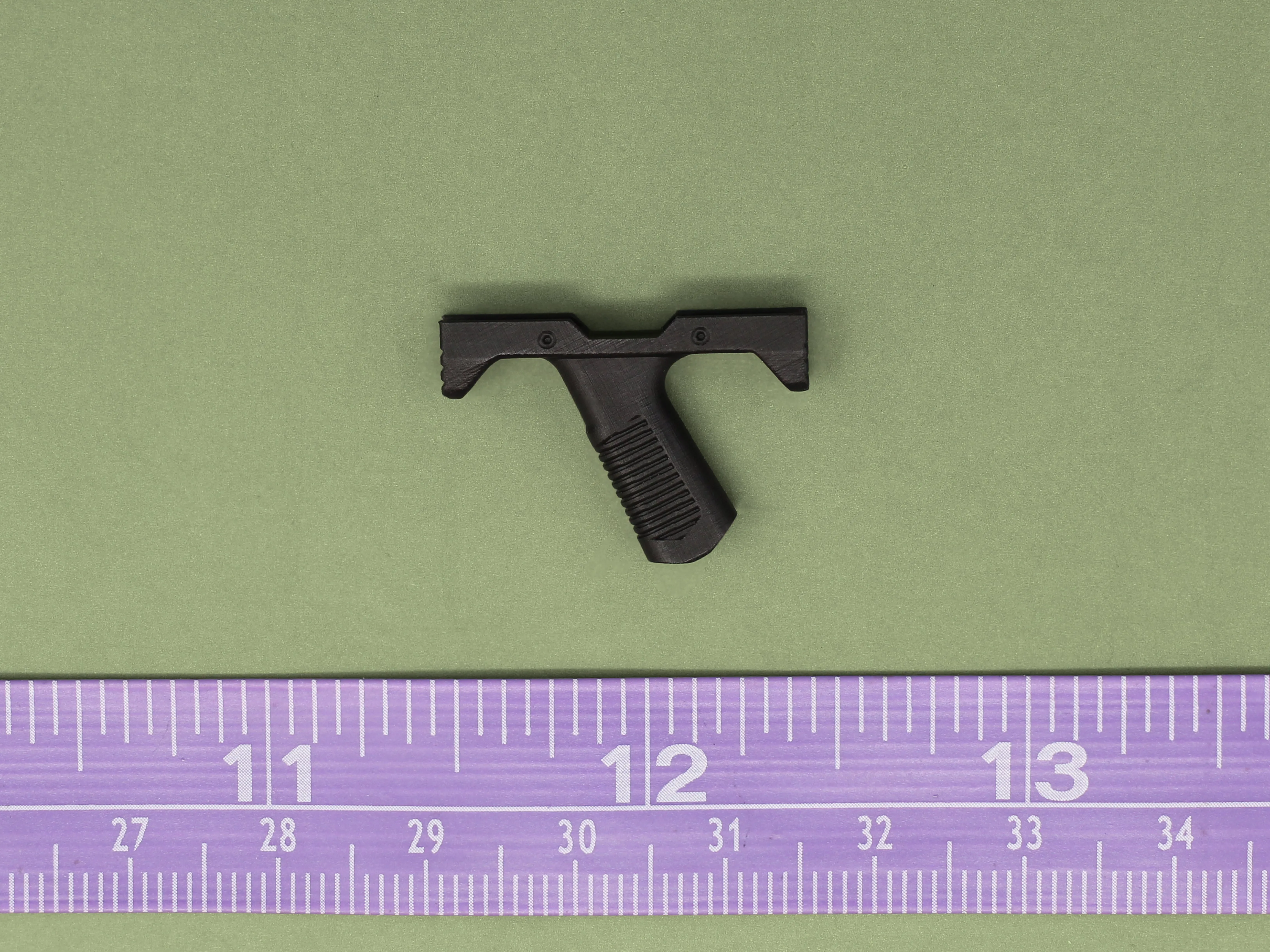 1/6 - Custom - Black  SR-Q Tactical Foregrip (type 2)