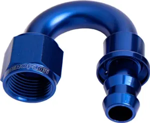 400 Series Push Lock 180° Hose End -8AN AF406-08