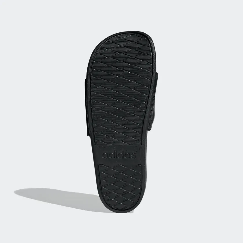 Adidas Men's Adilette Comfort Slides - Core Black / Carbon