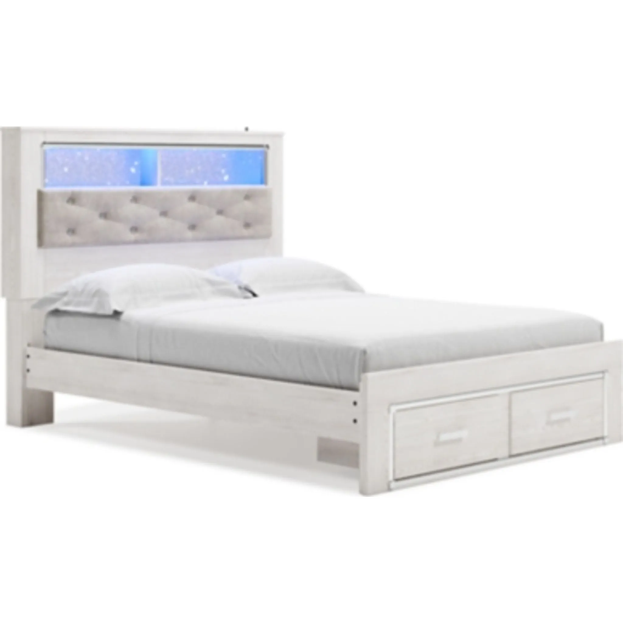 Altyra Bookcase Storage Bed