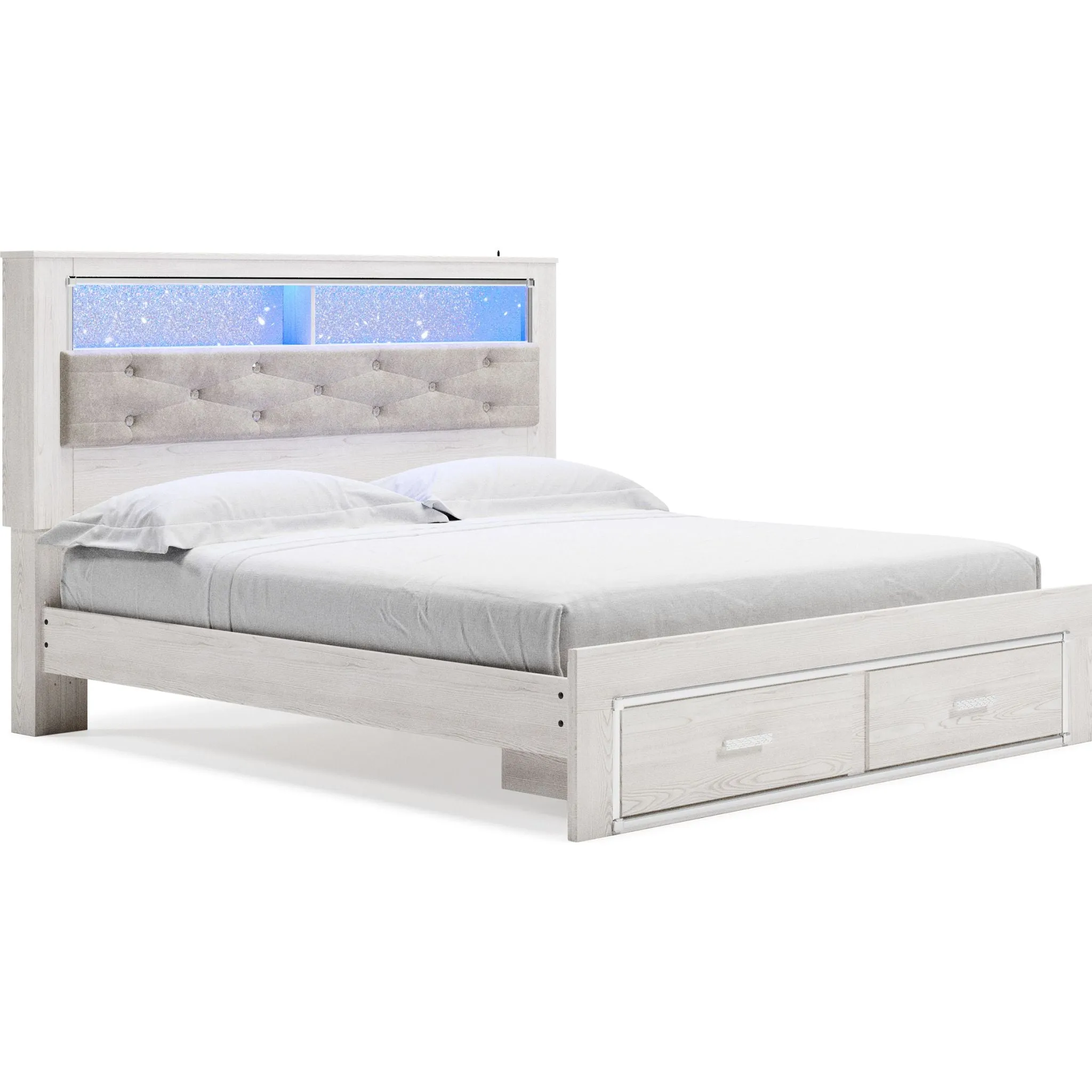 Altyra Bookcase Storage Bed