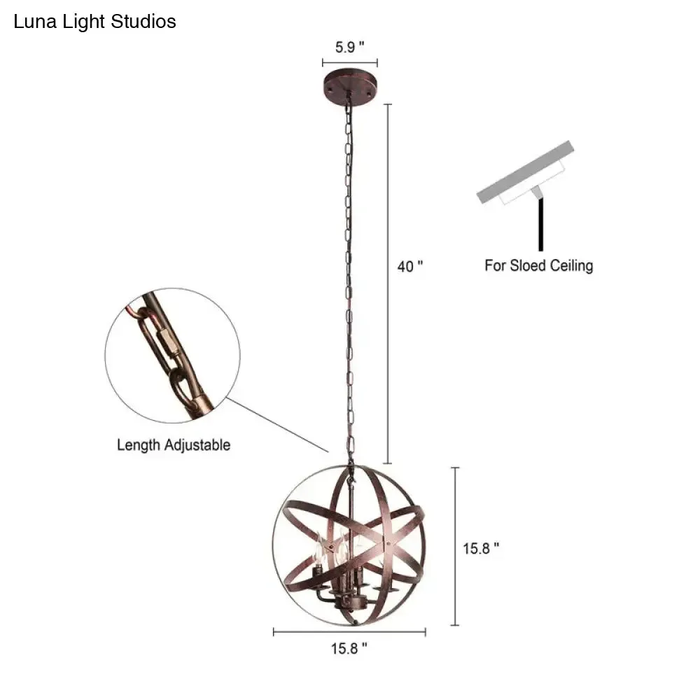 American Chandelier Industry Wind Led Lamps