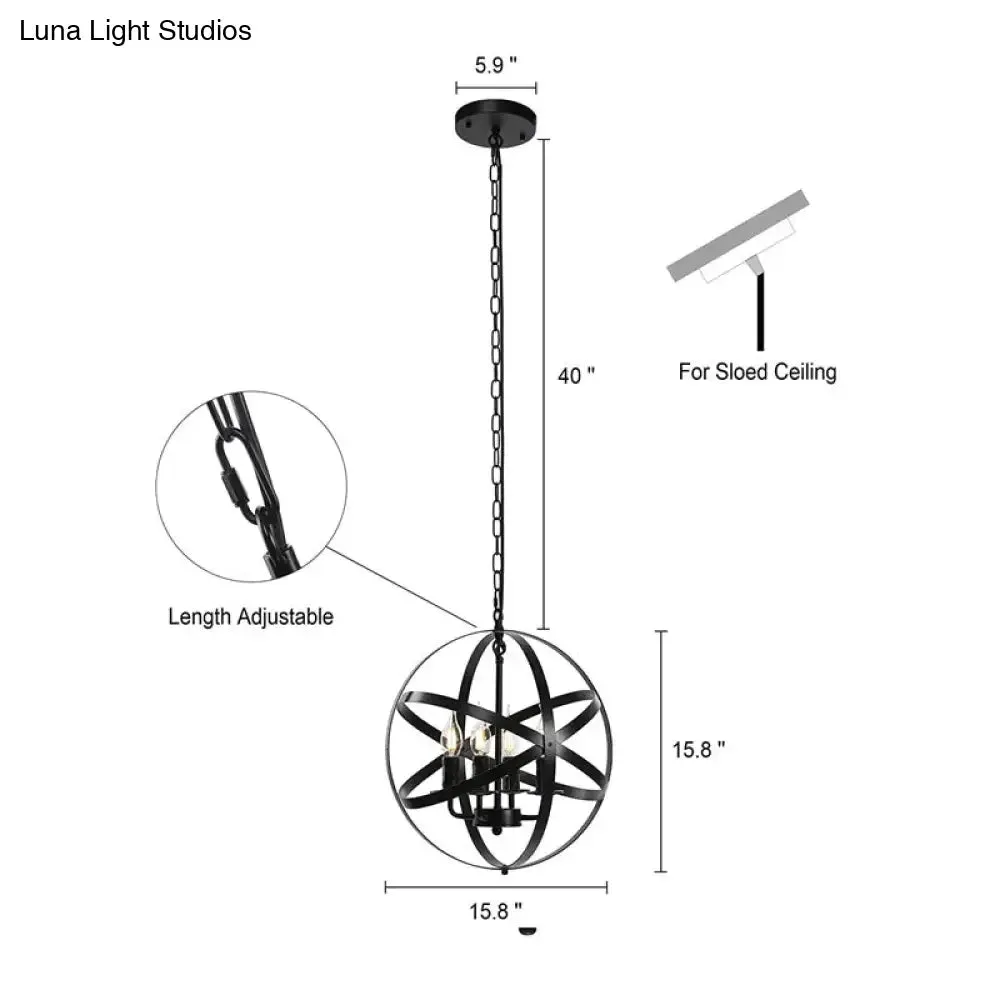 American Chandelier Industry Wind Led Lamps