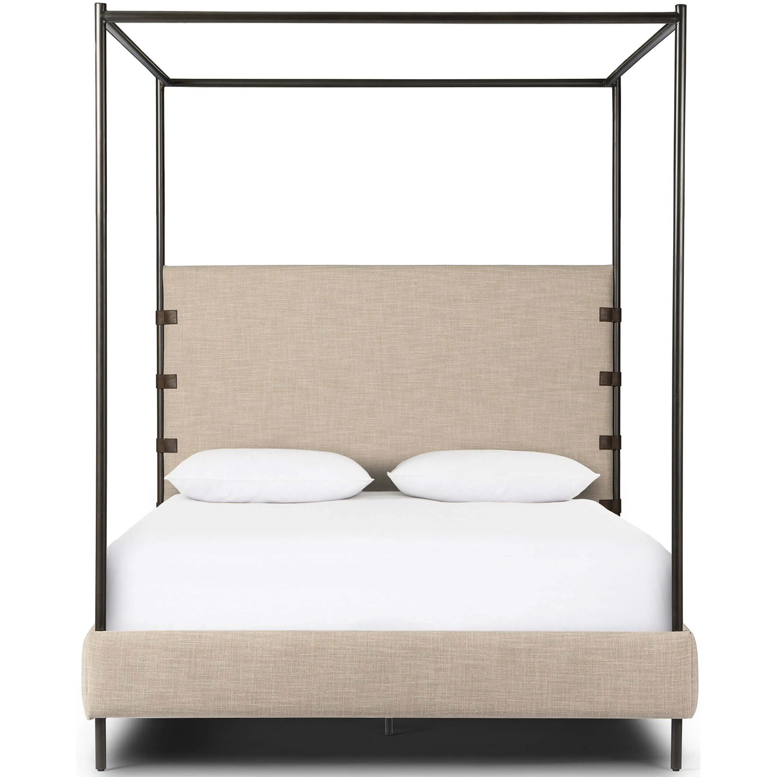 Anderson Canopy Bed, Palm Ecru