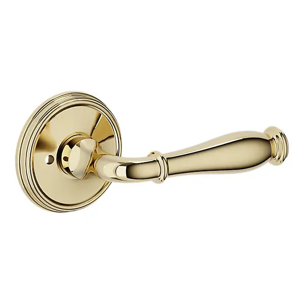 Baldwin - Estate Collection - Knobs & Levers - L034 Nashville Door Lever w/ 5078 Rose