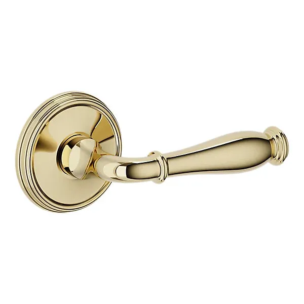 Baldwin - Estate Collection - Knobs & Levers - L034 Nashville Door Lever w/ 5078 Rose