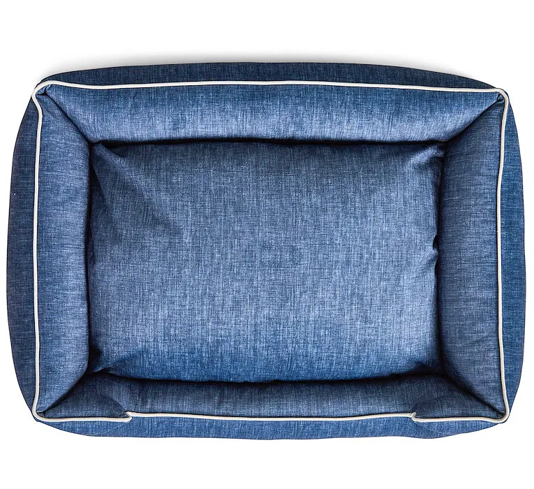 Beach Denim Luxury Pet Bed