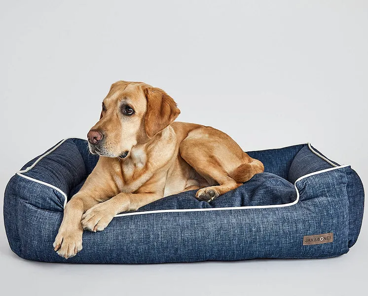 Beach Denim Luxury Pet Bed