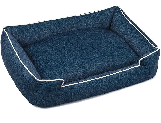 Beach Denim Luxury Pet Bed