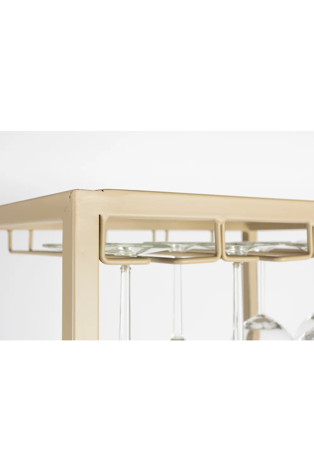 Beige Metal Wine Shelf S | Zuiver Cantor