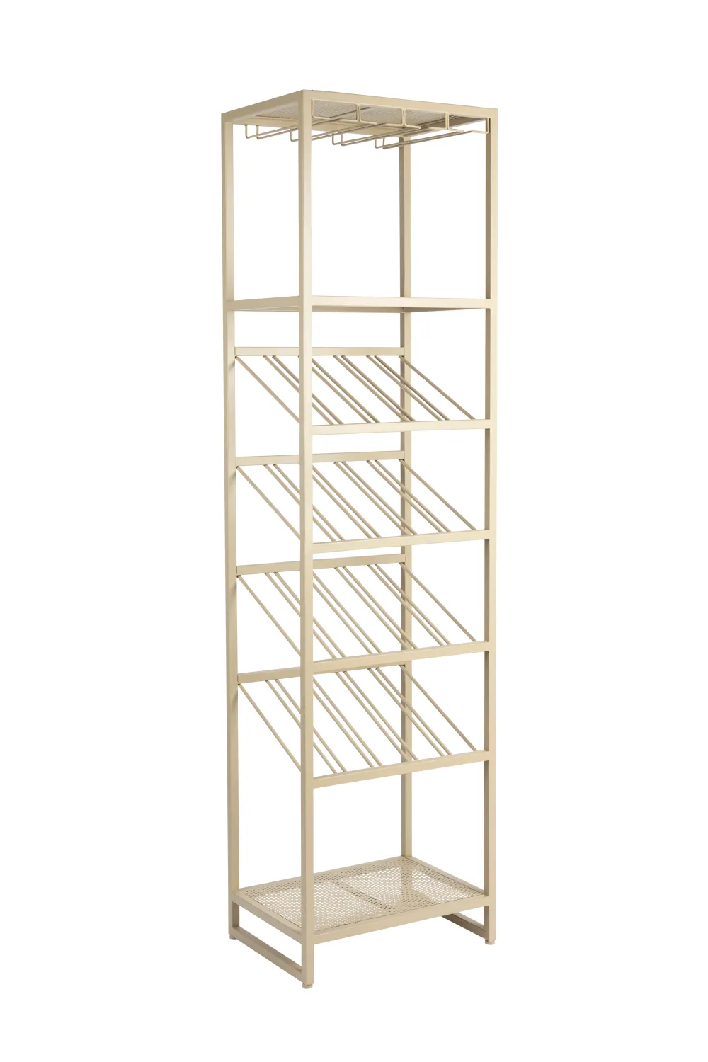 Beige Metal Wine Shelf S | Zuiver Cantor