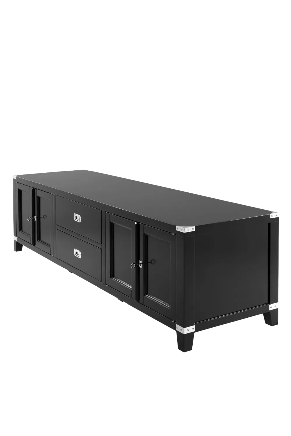 Black TV Cabinet | Eichholtz Military