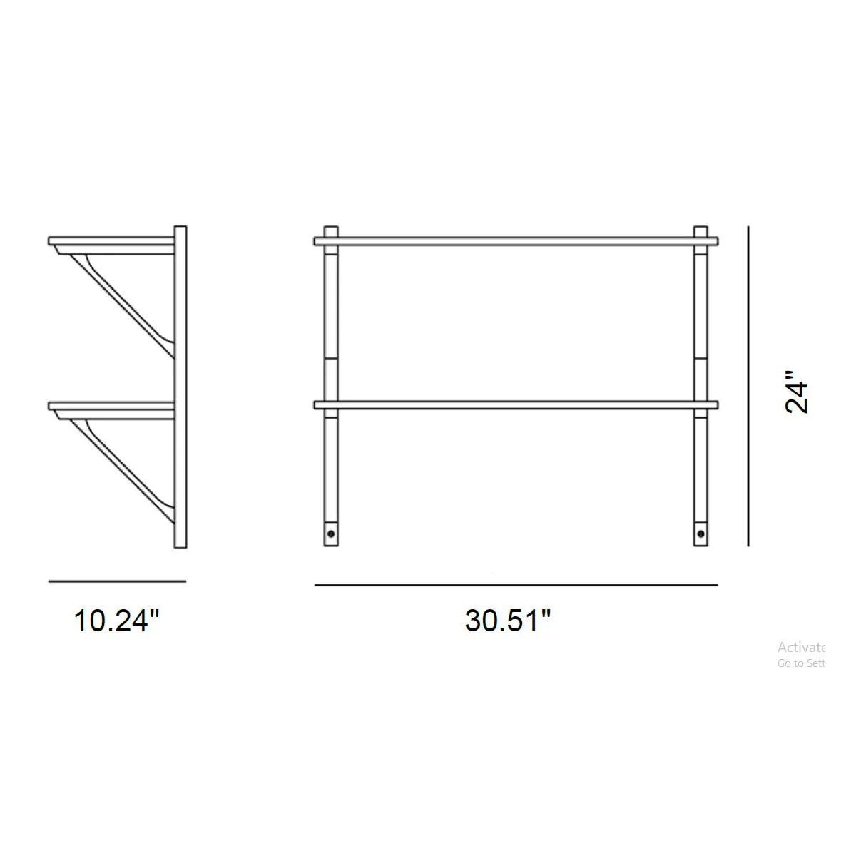 BM29 1-Wide Shelf