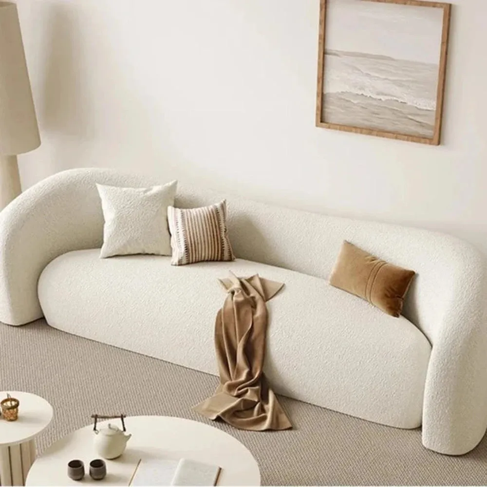 Bravo Premium Modern Suede Sofa Set