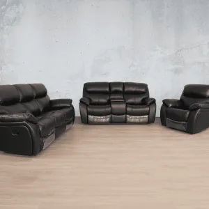 Cairo 3 2 1 Leather Recliner Home Theatre Suite