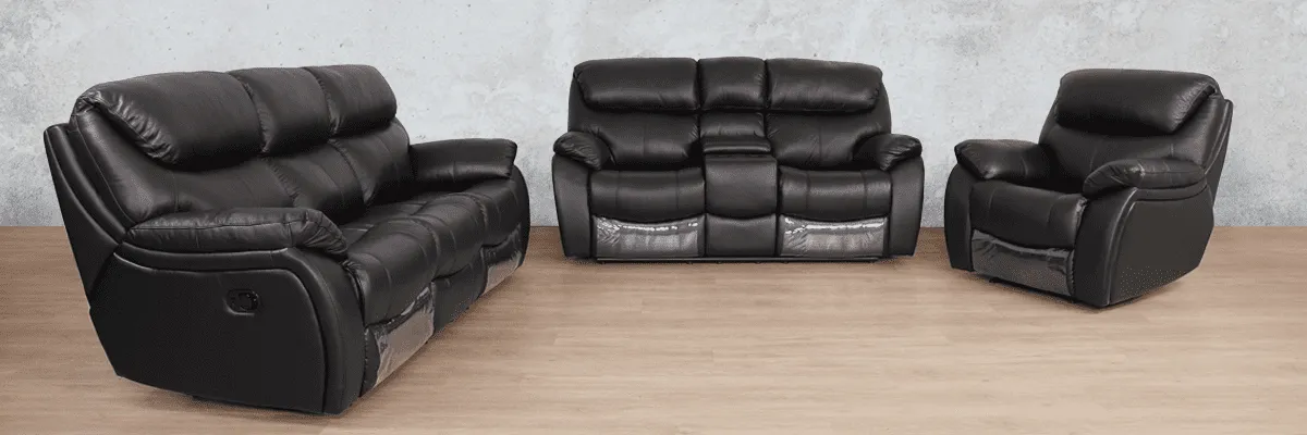 Cairo 3 2 1 Leather Recliner Home Theatre Suite