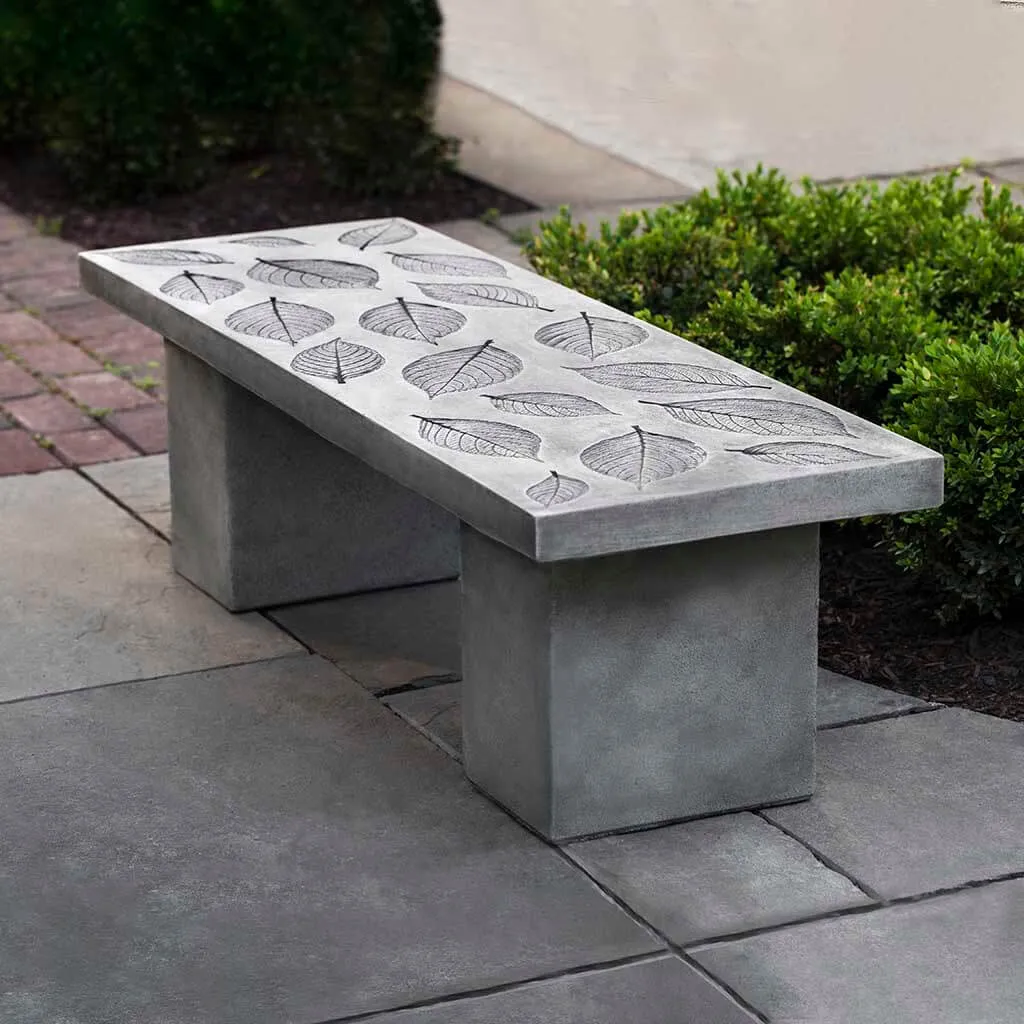 Campania International Hydrangea Leaf Bench