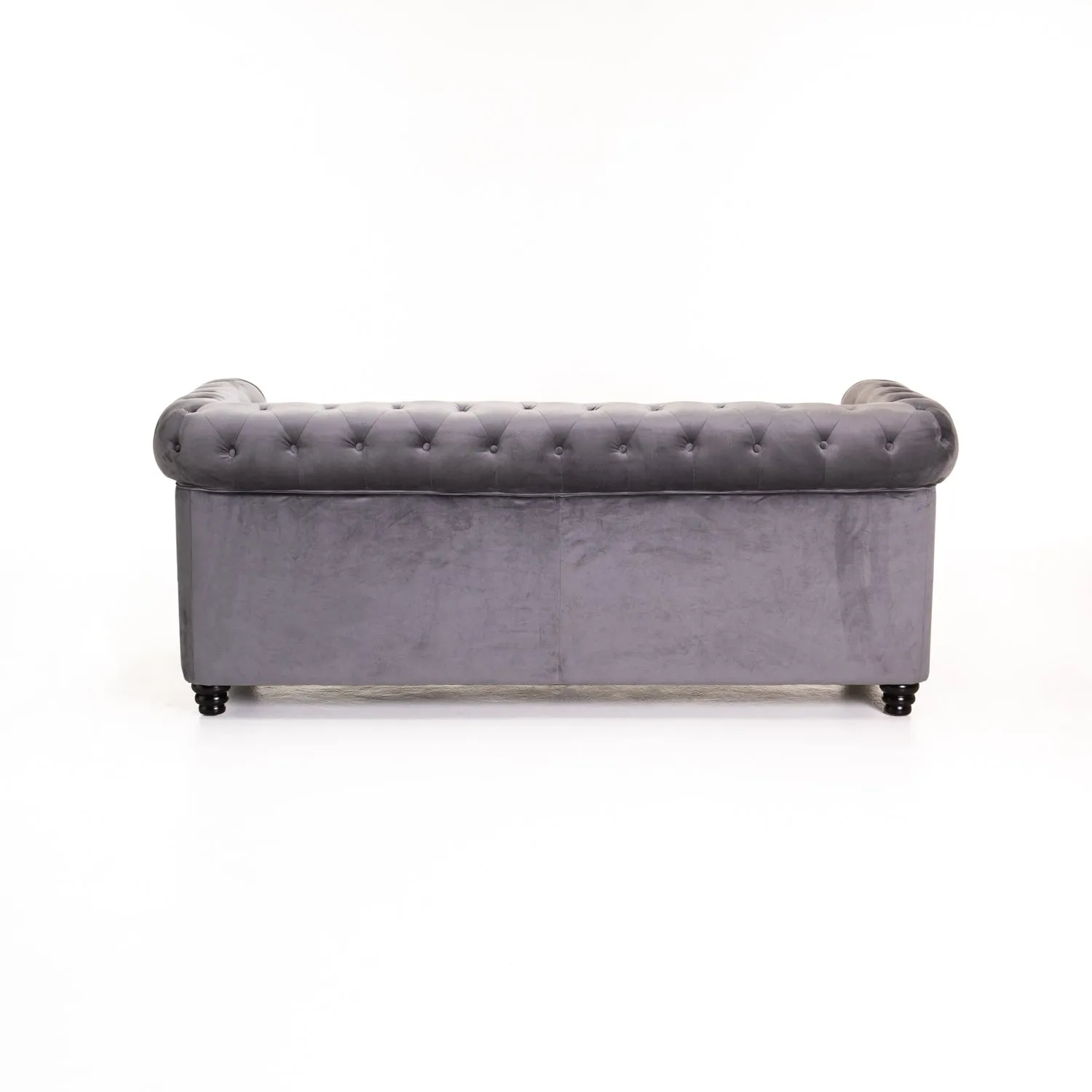 CHESTERFIELD VELVET 3 SEATER COUCH