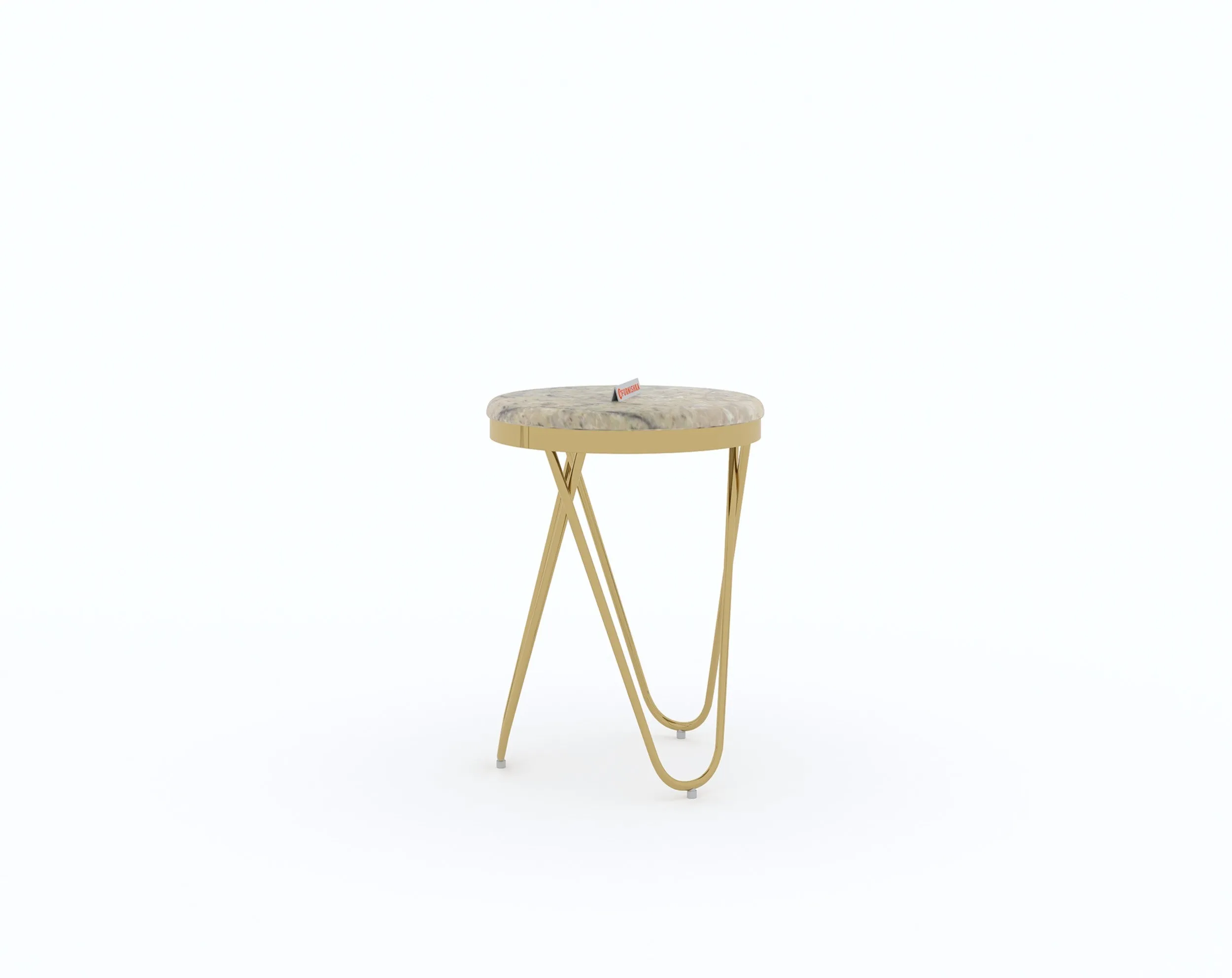 Clos Side Table with Australian Onyx Top