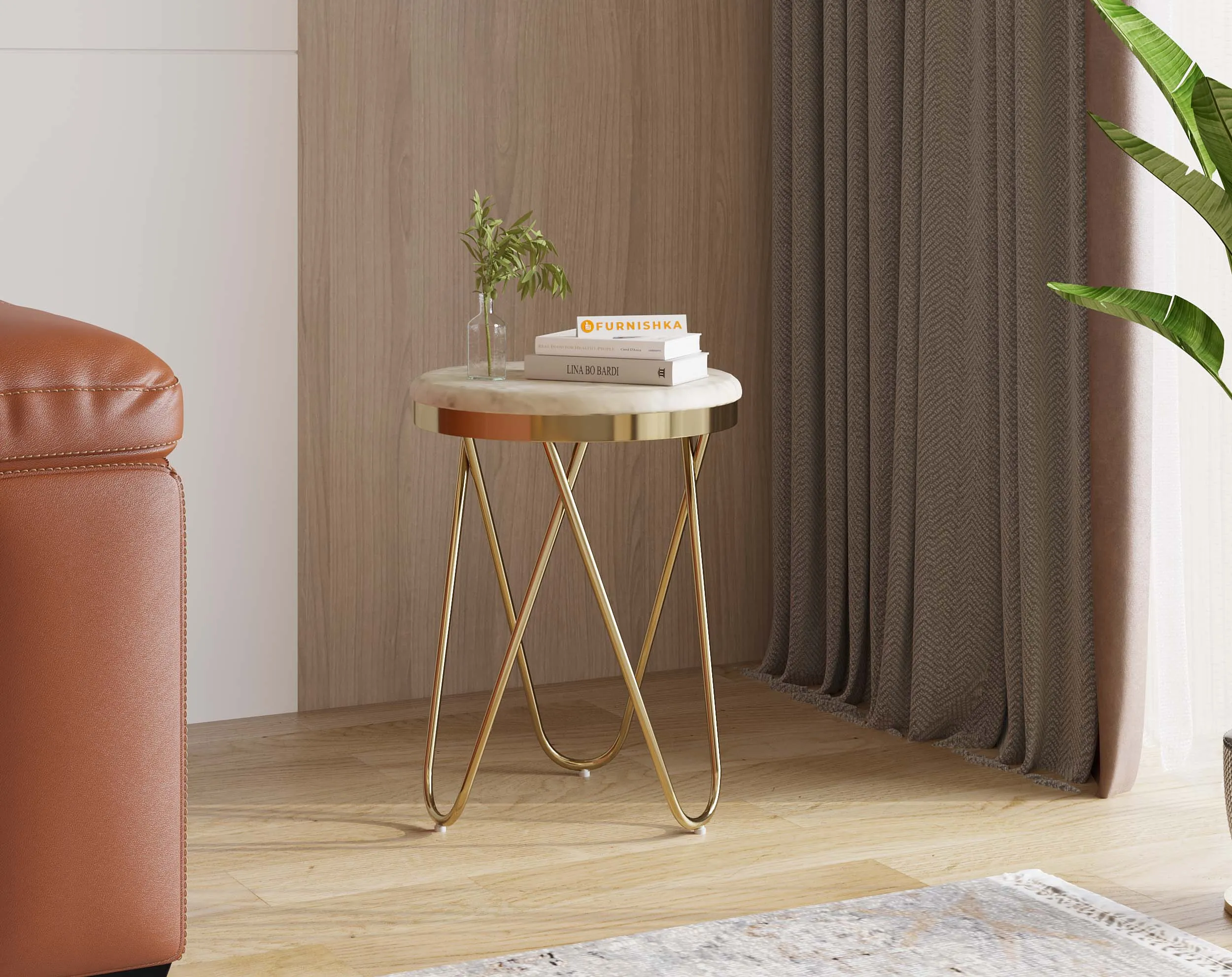 Clos Side Table with Australian Onyx Top