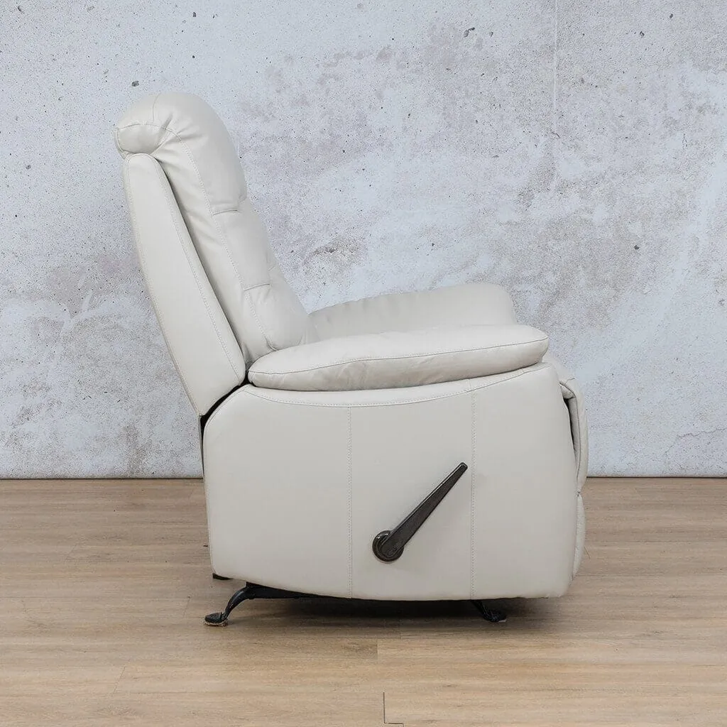 Dallas Leather Rocker Recliner - Available on Special Order Plan Only