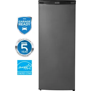 Danby Upright Freezer (DUFM085A4TDD) - Slate Black