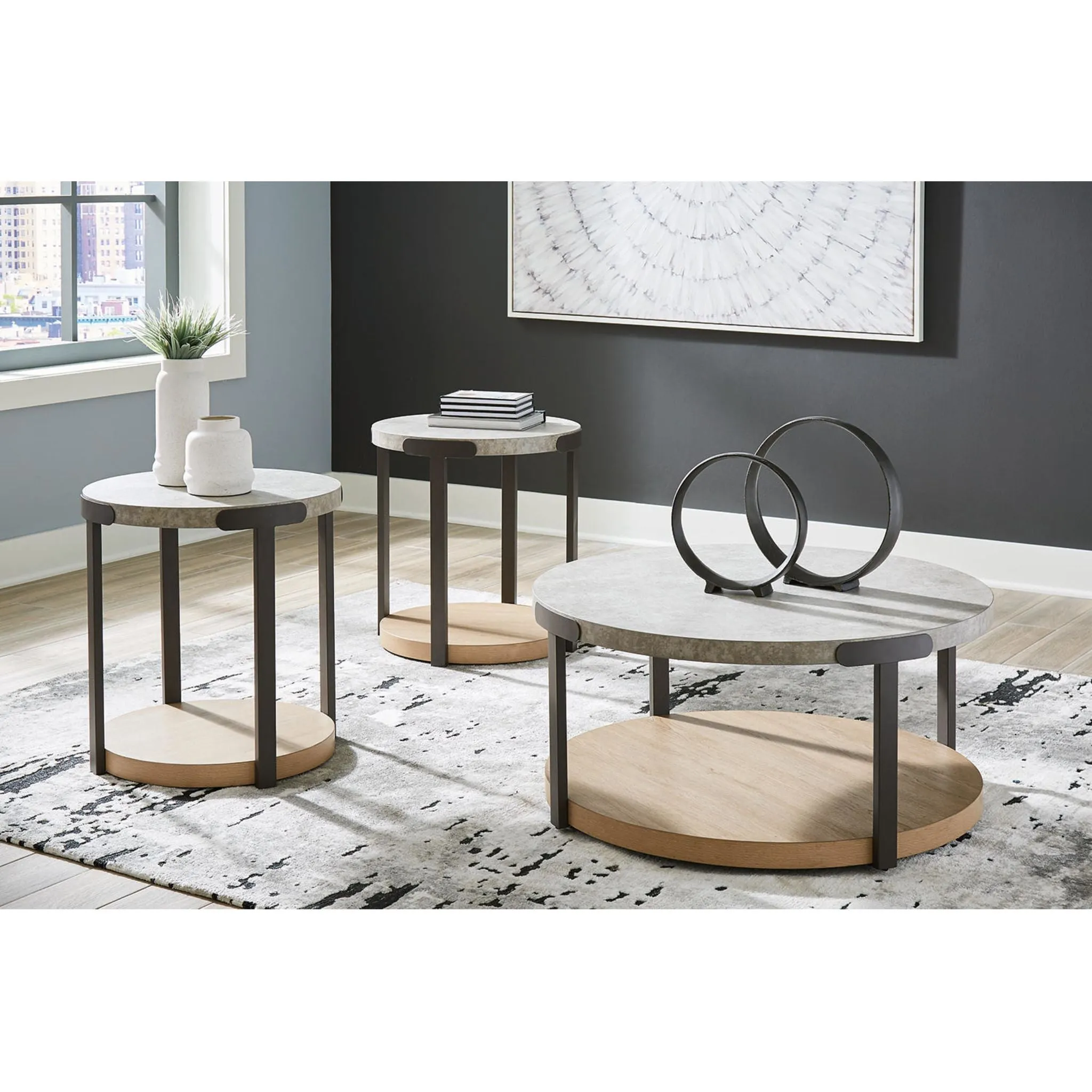 Darthurst Occasional Table Set (set of 3)