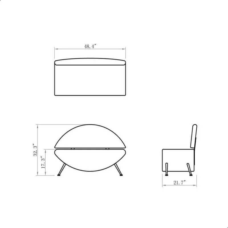 DIR Bacio Waiting Bench