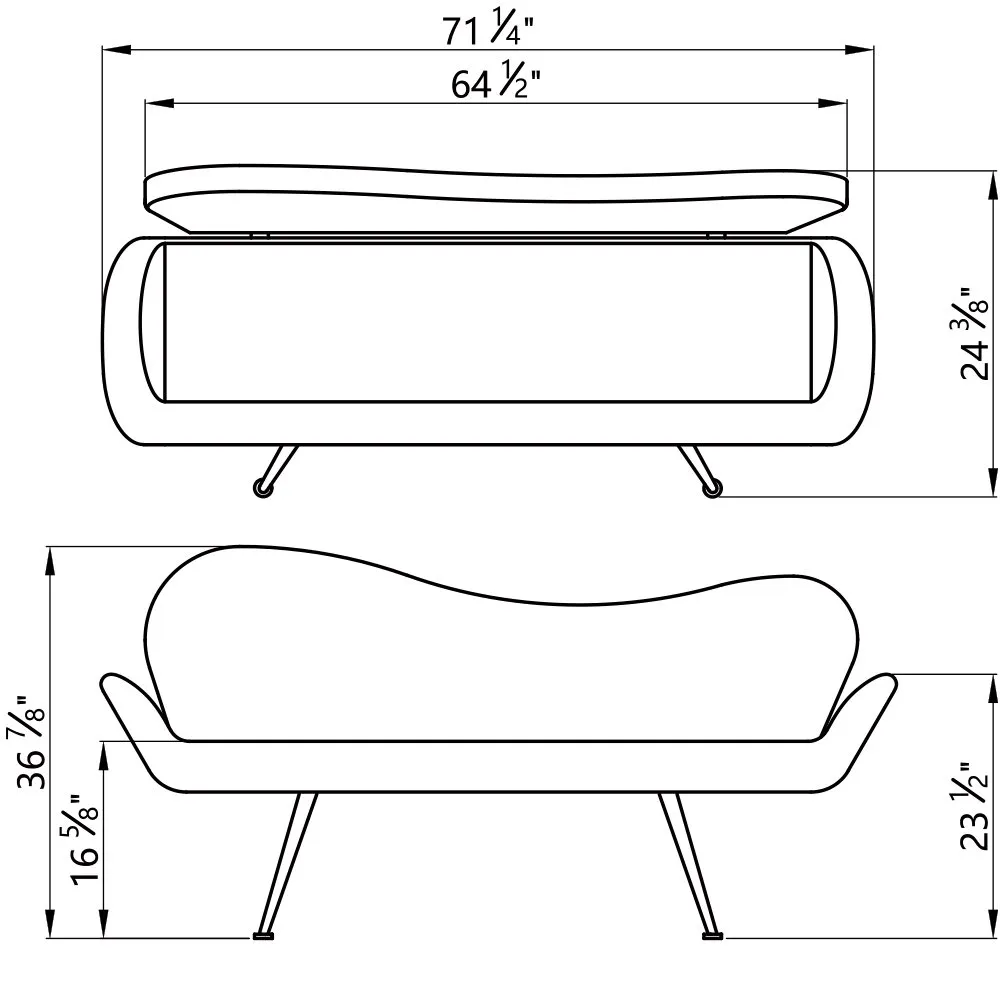 DIR Passione Waiting Bench