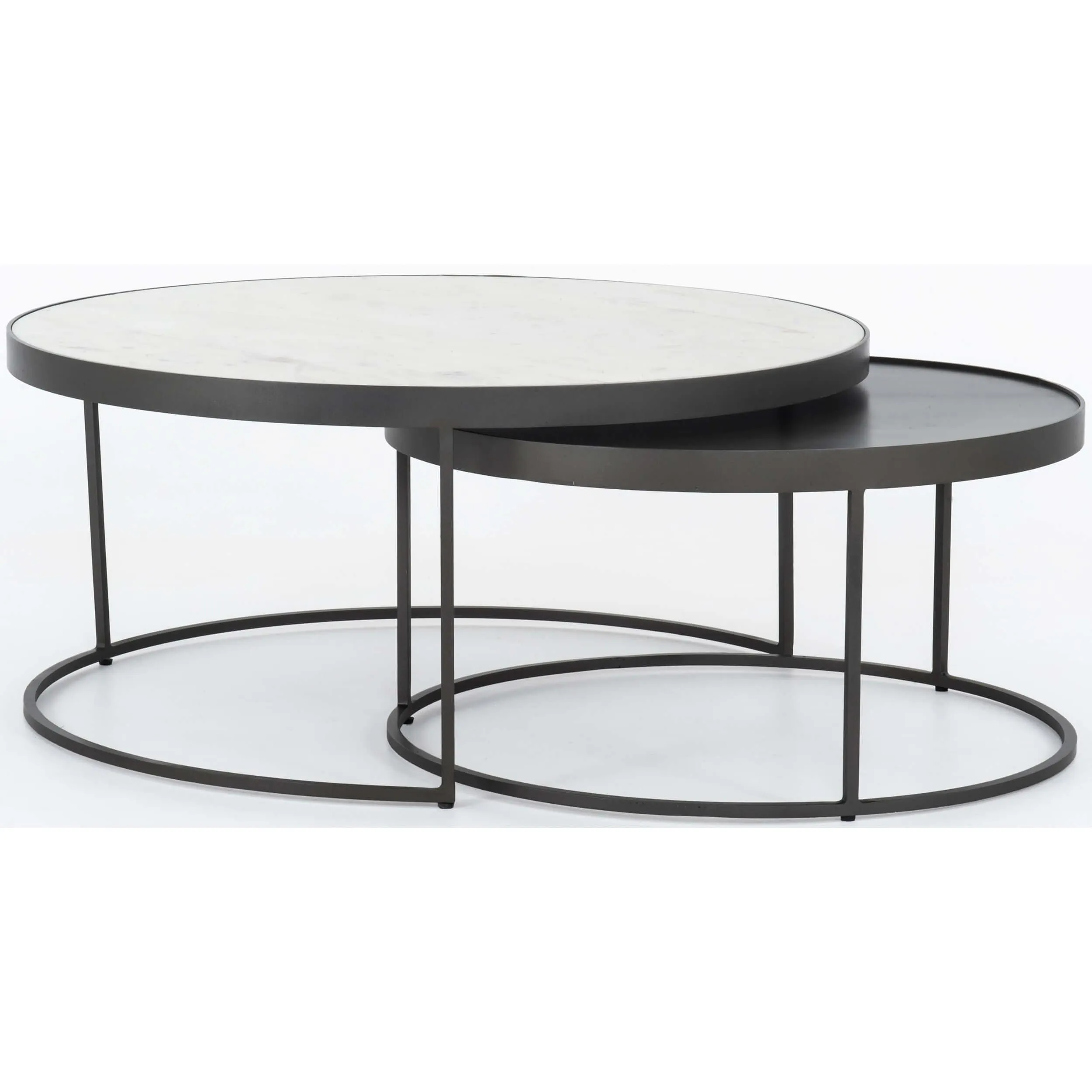 Evelyn Round Nesting Coffee Table