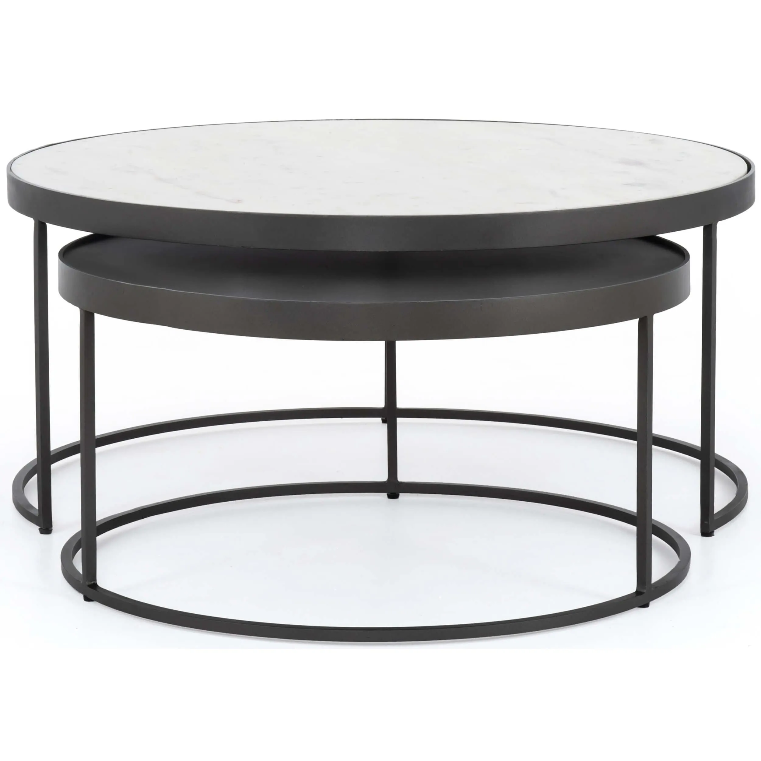 Evelyn Round Nesting Coffee Table