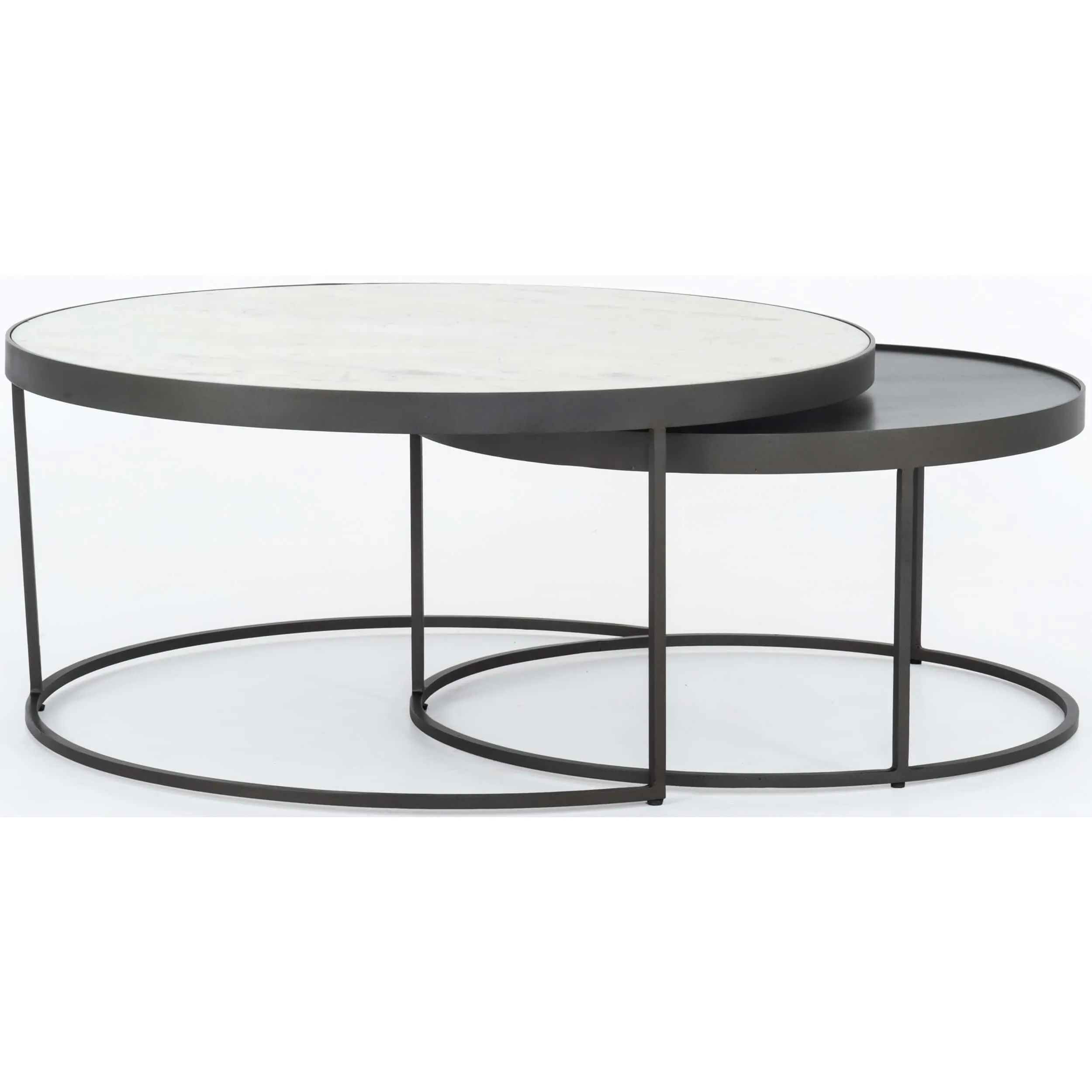 Evelyn Round Nesting Coffee Table