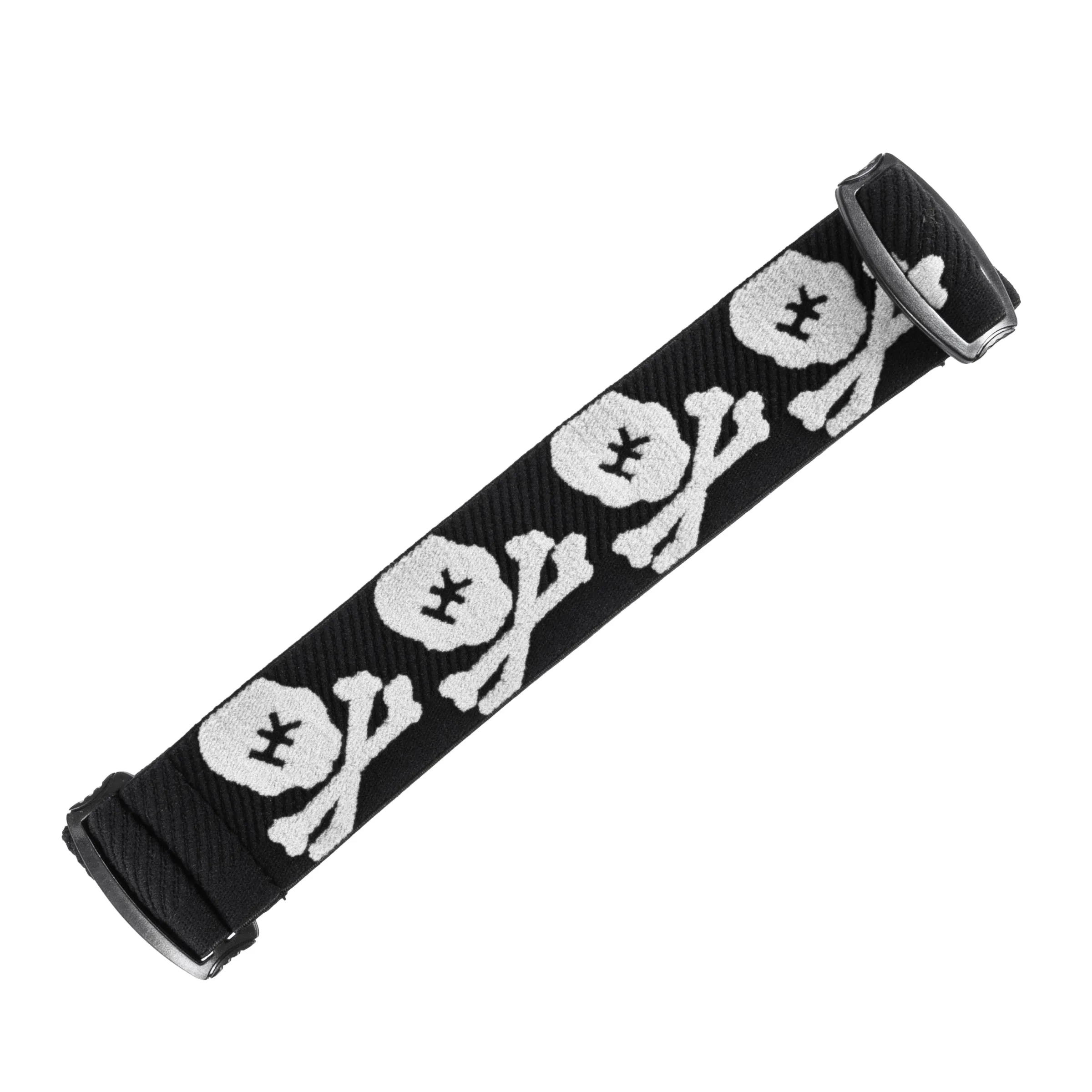 Goggle Strap - Bones White