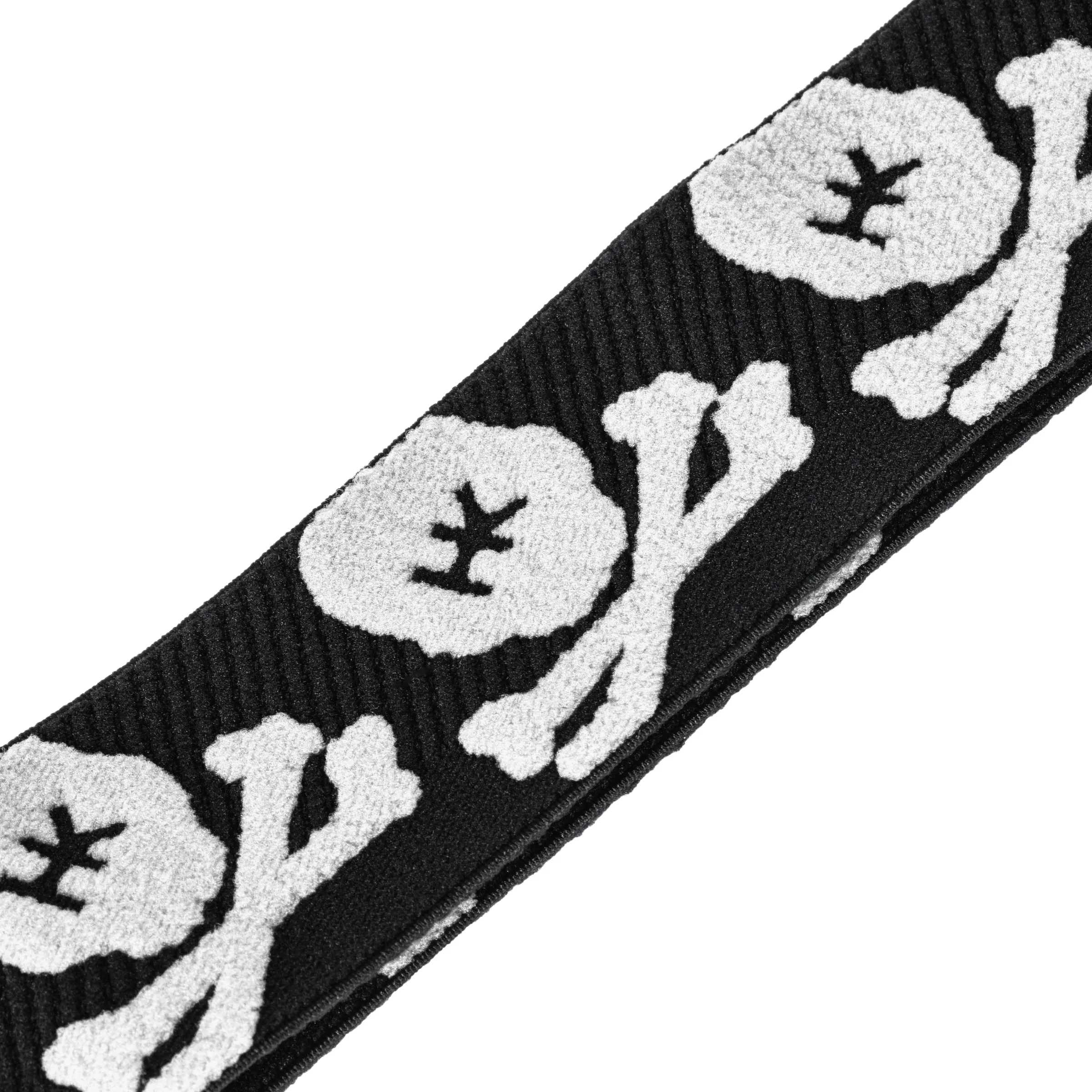 Goggle Strap - Bones White