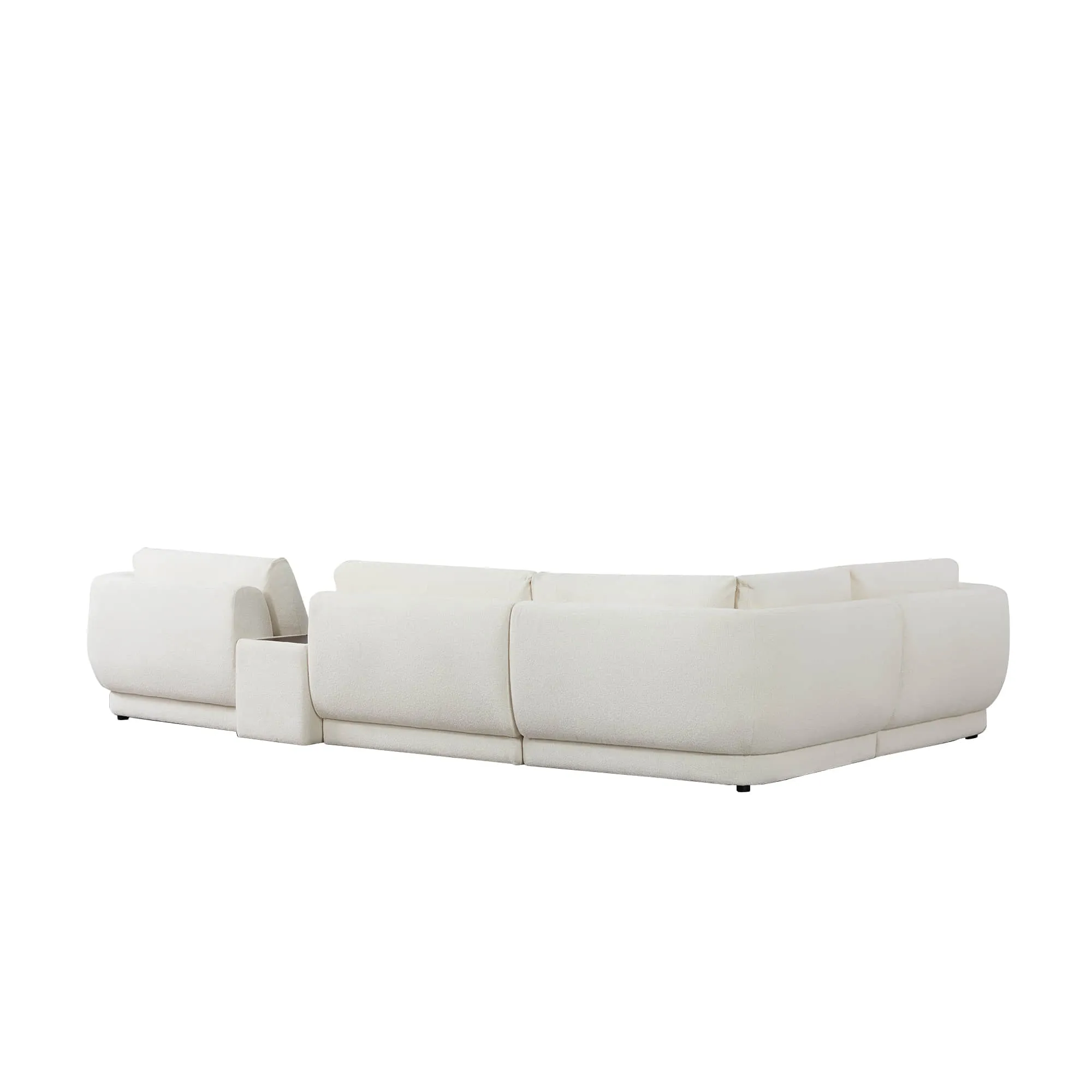 Grace 4-Seat Modular Curved Sofa