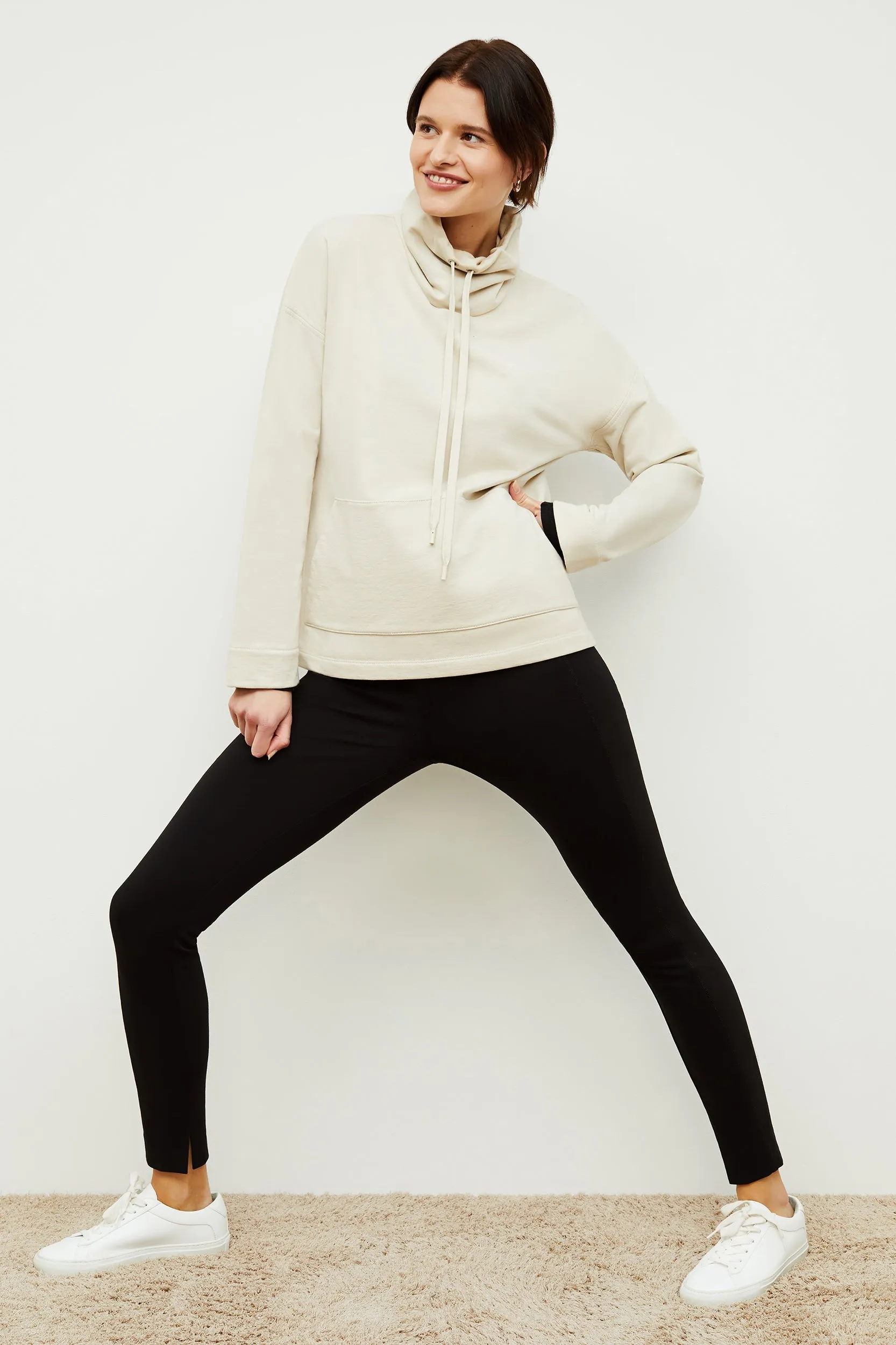 Harris Sweatshirt - Fine Terry :: Pearl