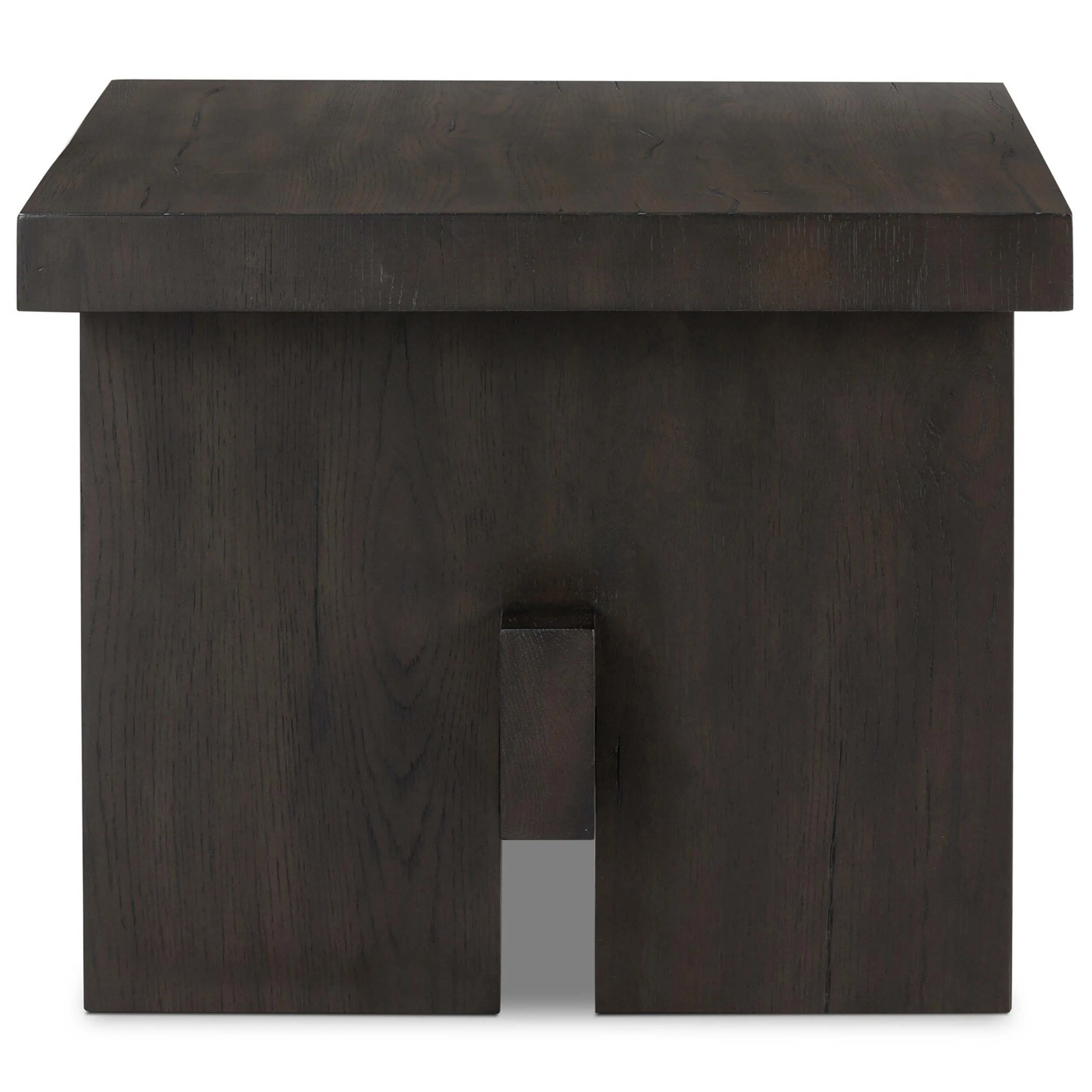 Isaac End Table, Smoked Black