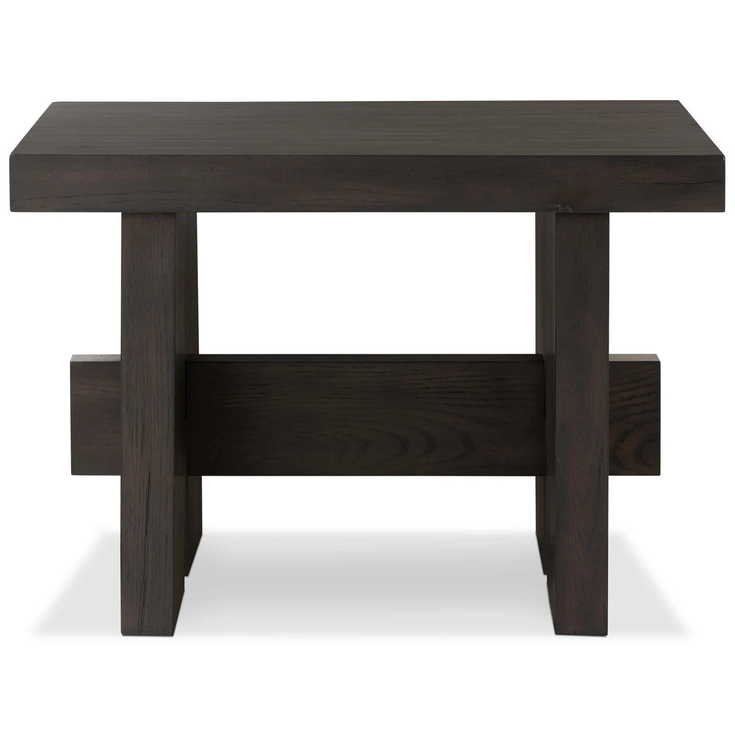 Isaac End Table, Smoked Black