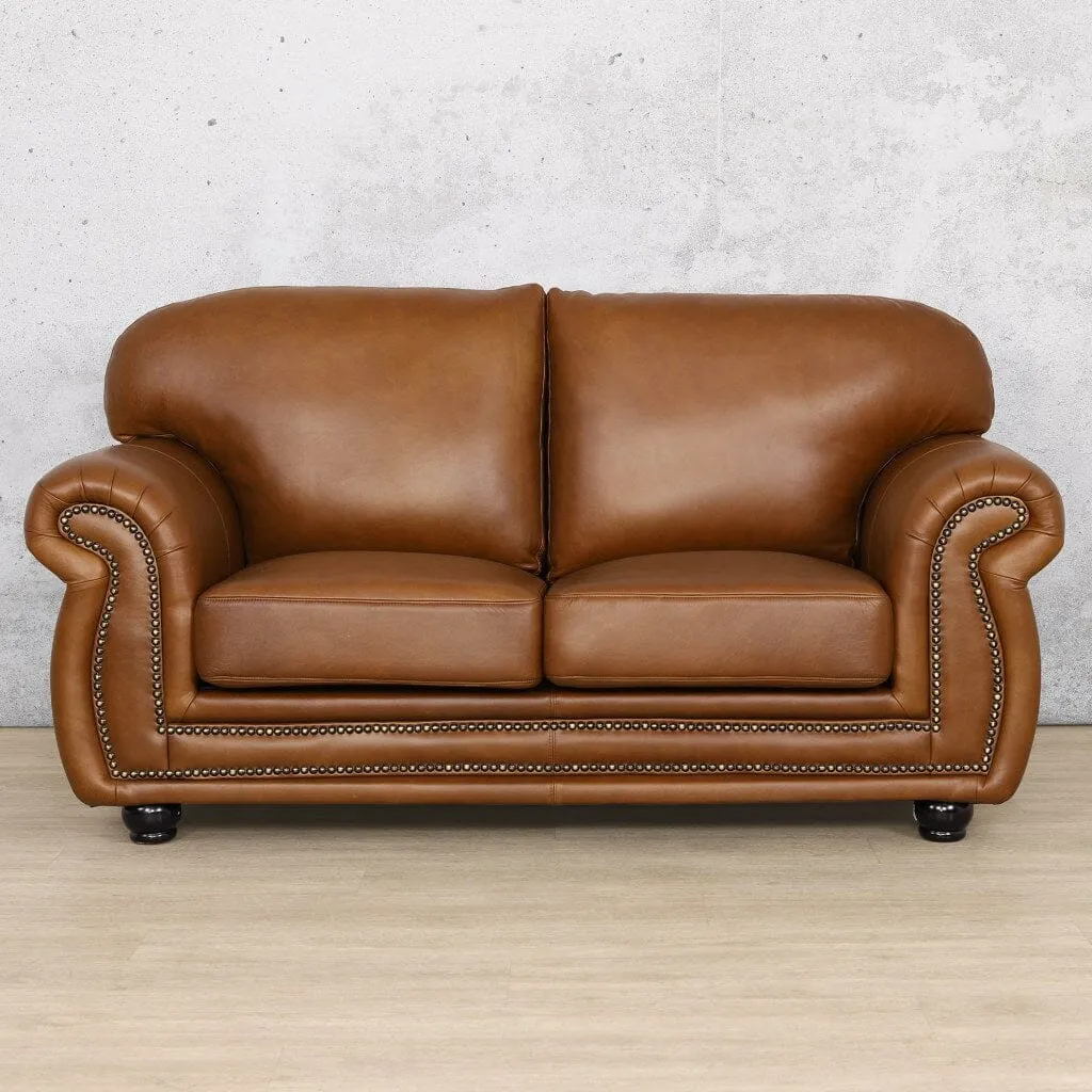 Isilo 2 Seater Leather Sofa