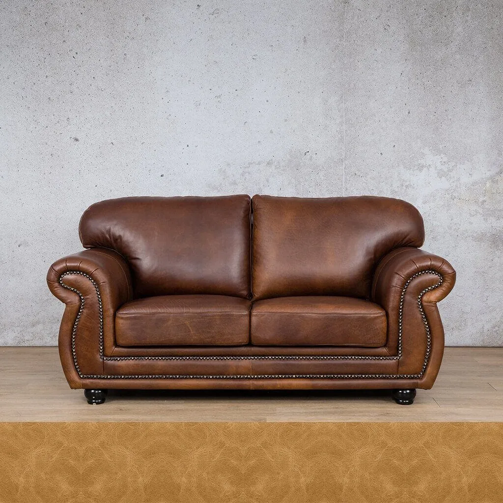 Isilo 2 Seater Leather Sofa