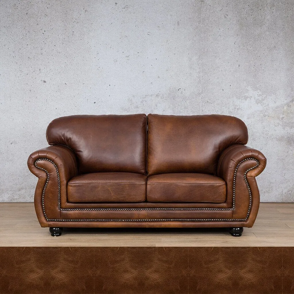 Isilo 2 Seater Leather Sofa