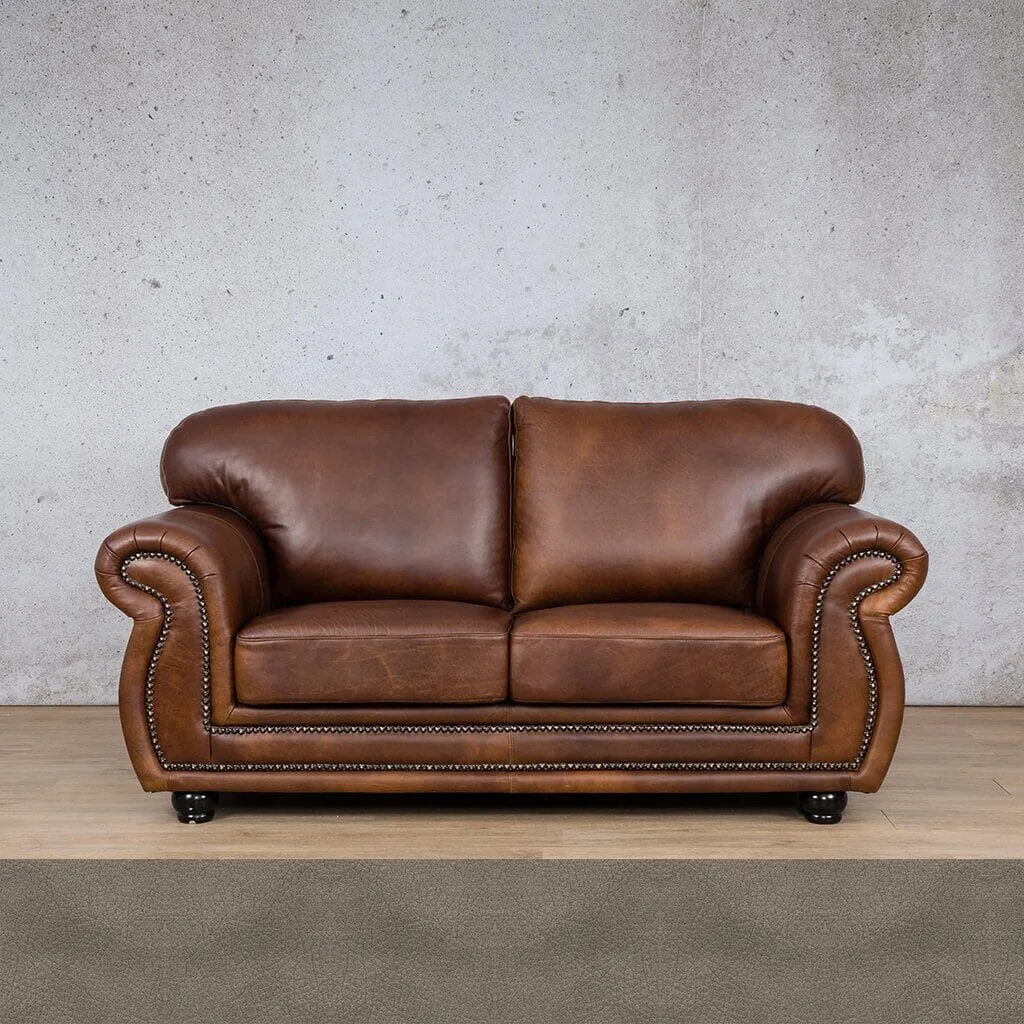 Isilo 2 Seater Leather Sofa