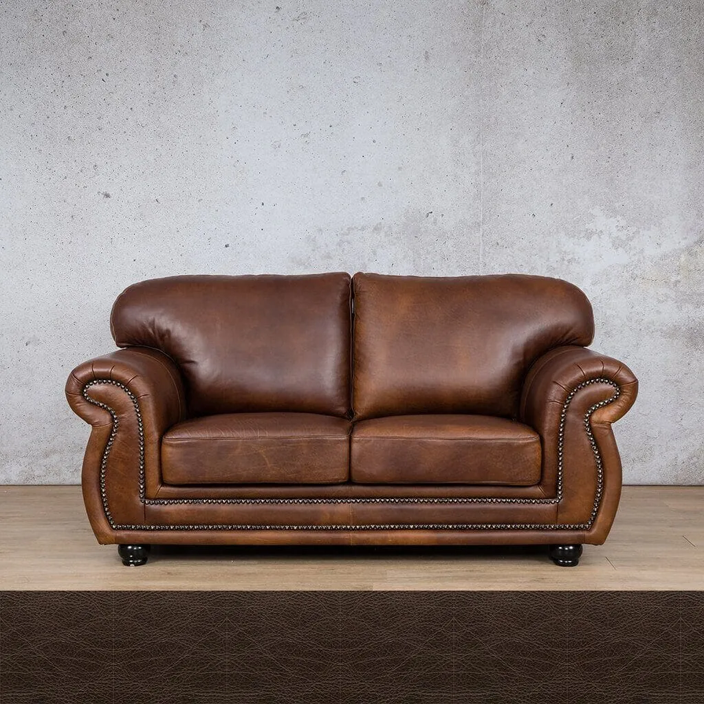 Isilo 2 Seater Leather Sofa