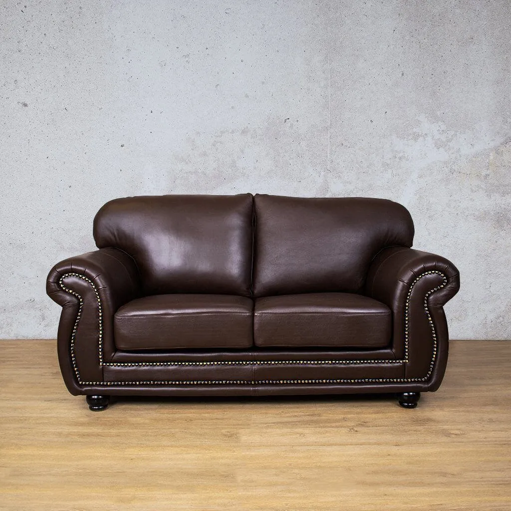 Isilo 2 Seater Leather Sofa