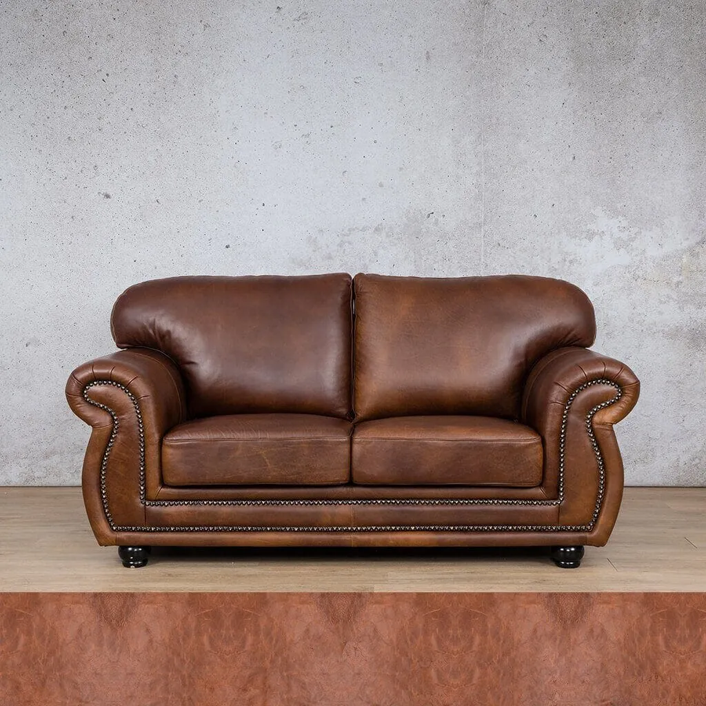 Isilo 2 Seater Leather Sofa