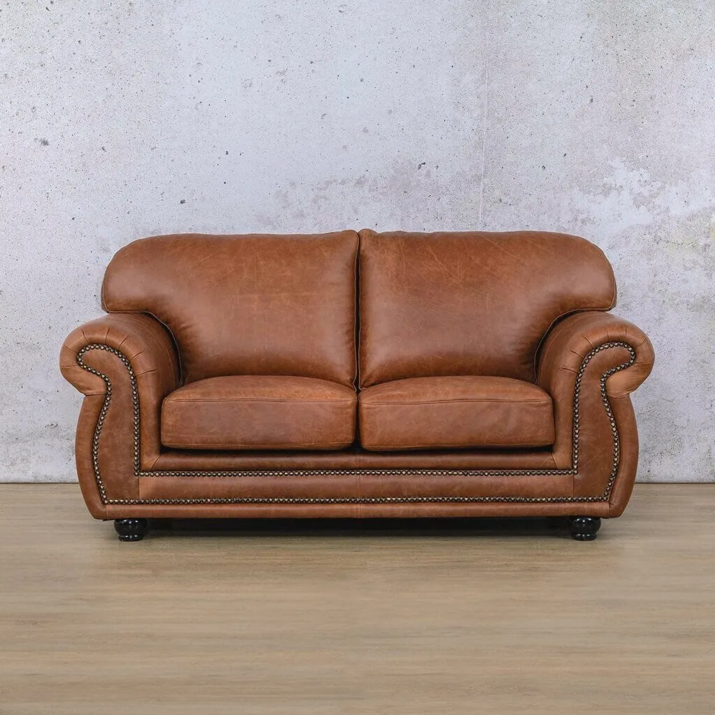 Isilo 2 Seater Leather Sofa