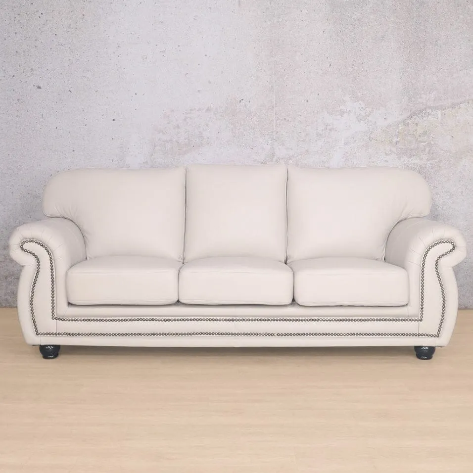 Isilo 3 Seater Leather Sofa