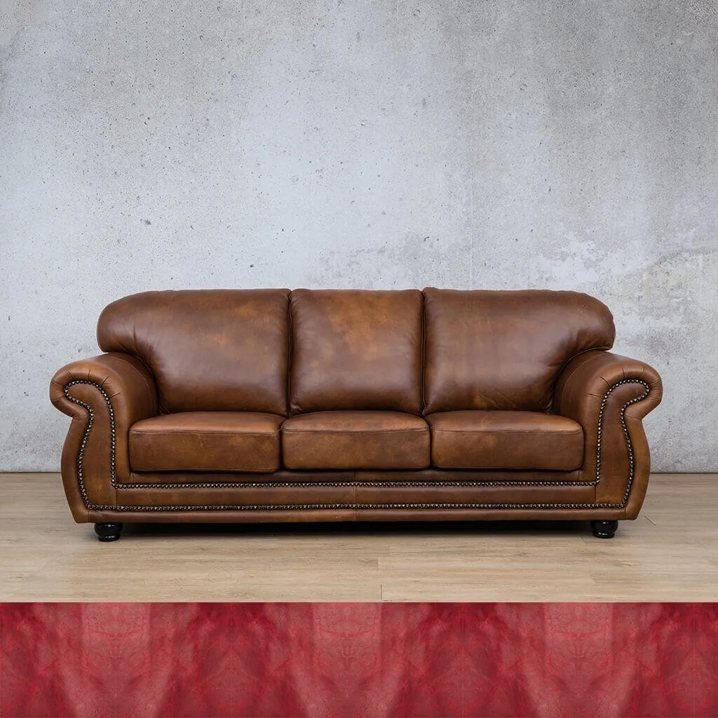 Isilo 3 Seater Leather Sofa